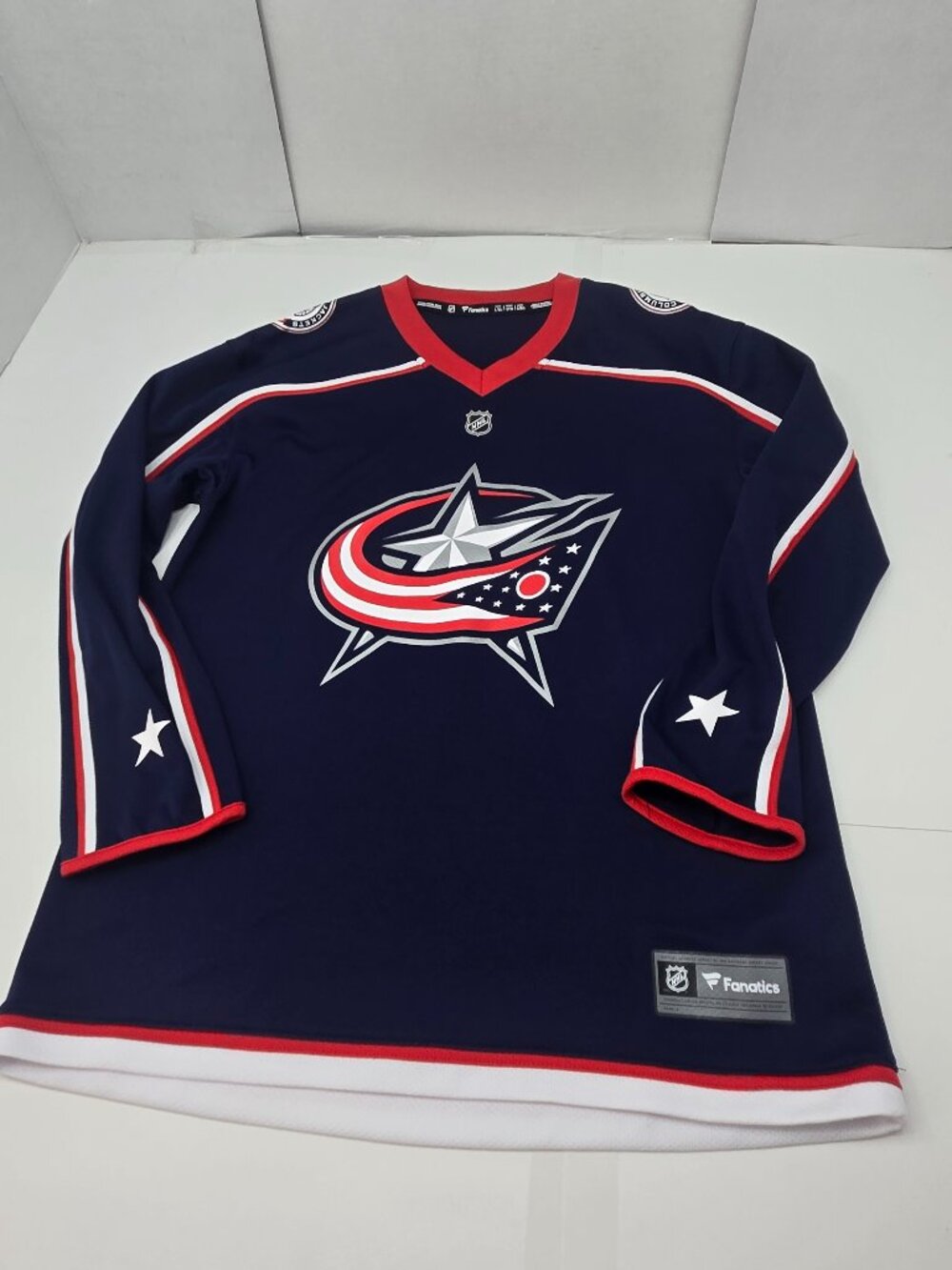 Columbus Blue Jackets Fanatics NHL #8 Jersey – Youth L/XL